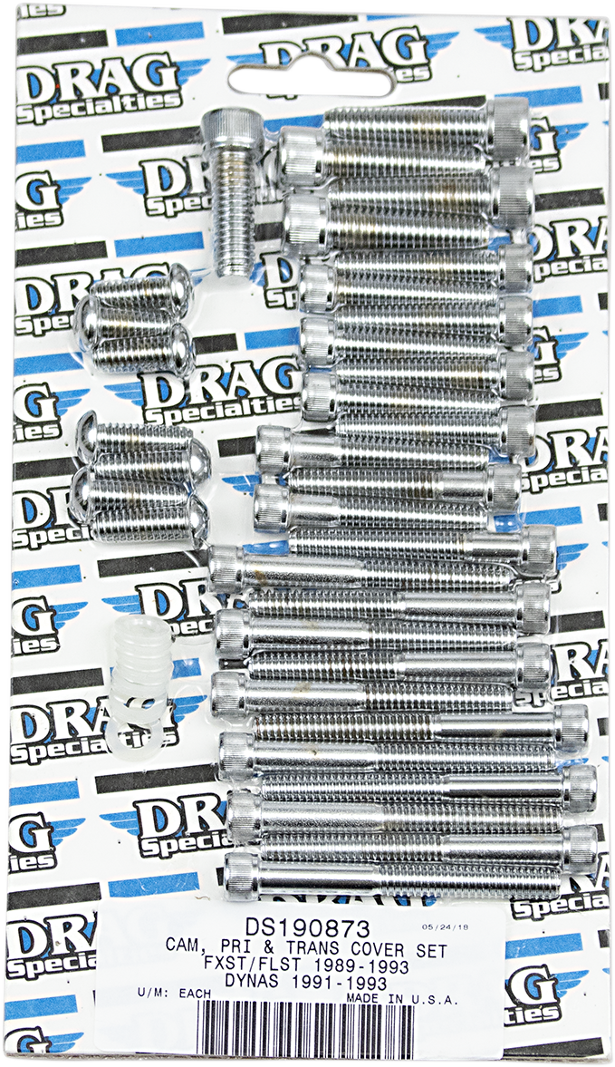 Tornillos Para Harley-Davidson Softail Dyna Cam Primary And Transmission Bolt Set