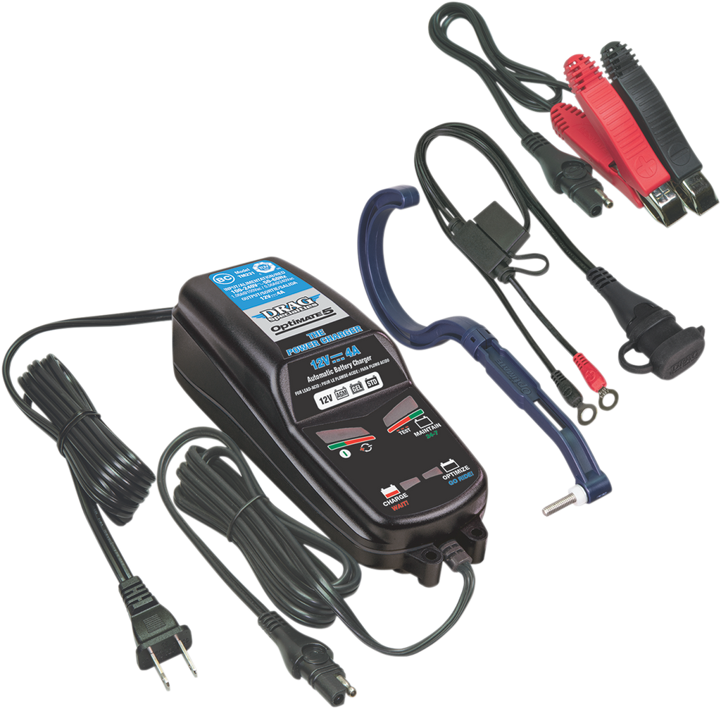 Optimate 5 Drag Specialties Smart Battery Charger and Maintainer