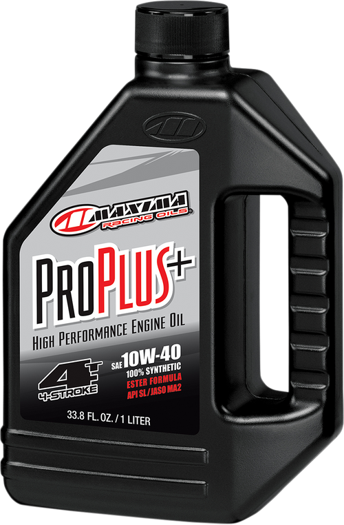Aceite Motor 10W-40 Maxima Pro Plus+ Synthetic 4T Motorcycle Engine Oil
