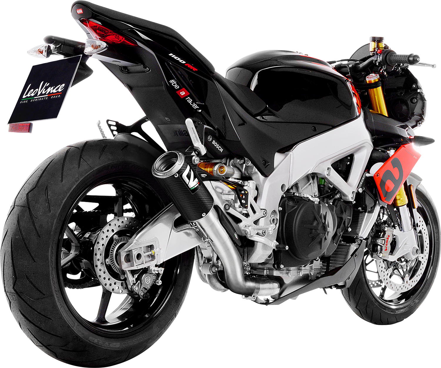 LV Corsa Slip-On Schalldämpfer für Aprilia RSV4 1100 RR/ Tuono V4 1100/ Factory/RR 19-22