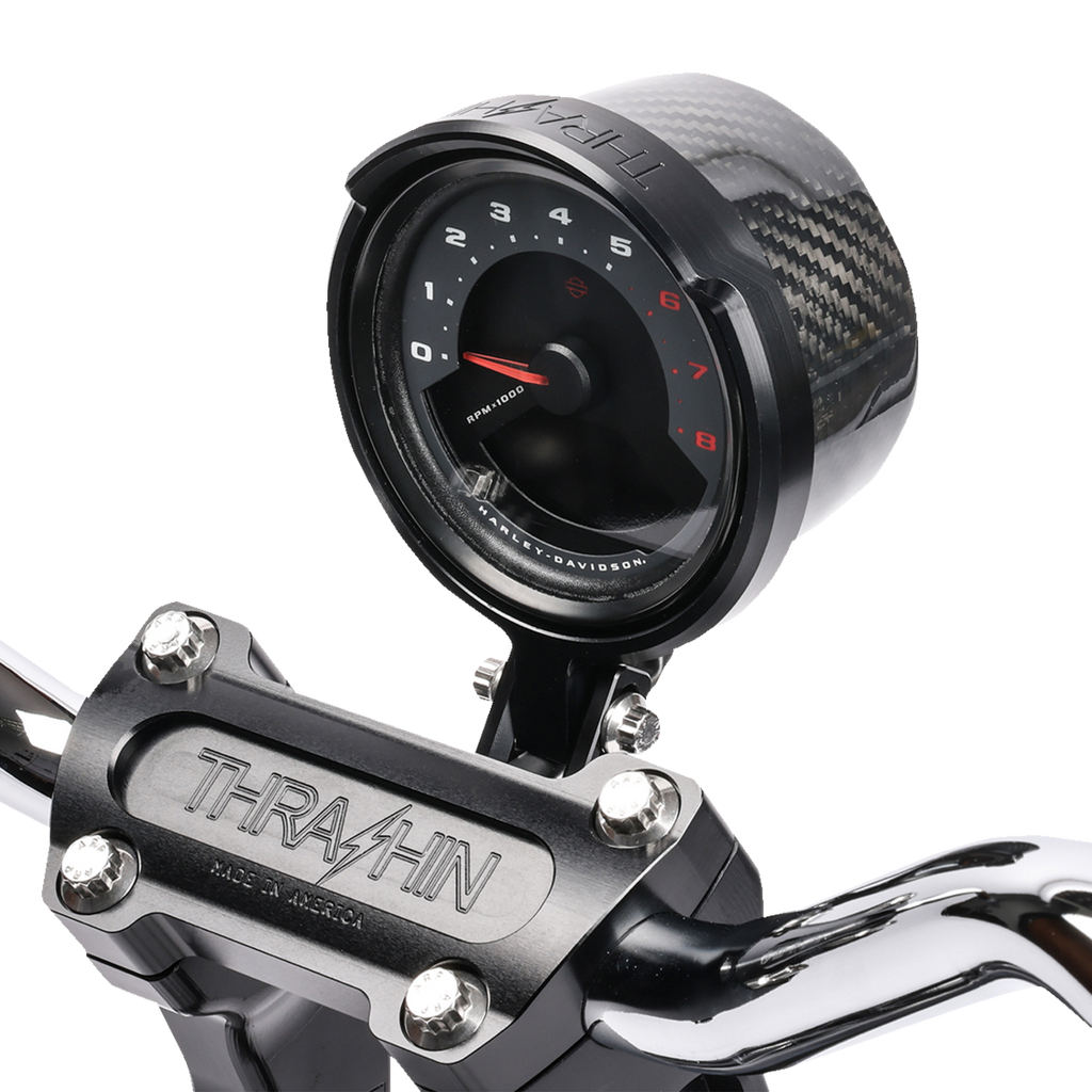 Schwarze Softail-Messgeräte-Umbausätze