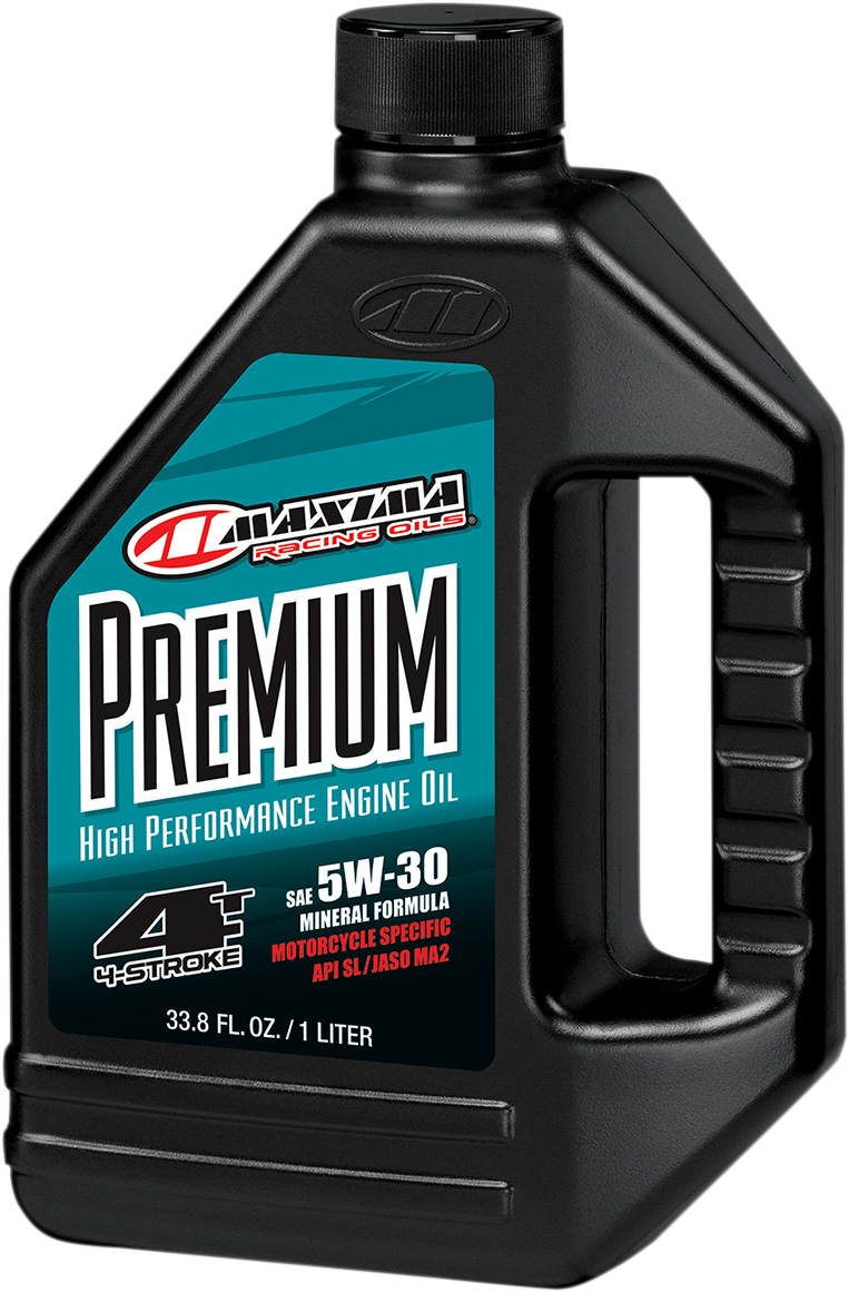 Aceite Motor Maxima Premium 5W-30 High Performance Motorcycle Engine Oil 1L