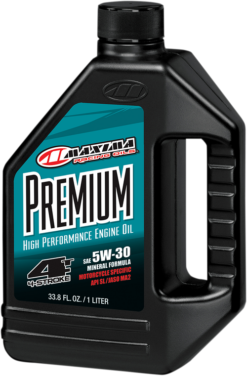 Aceite Motor Maxima Premium 5W-30 High Performance Motorcycle Engine Oil 1L