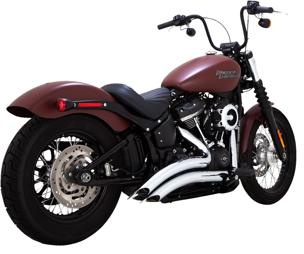 Sistema De Escape Big Radius Cromado Para Harley Davidson
