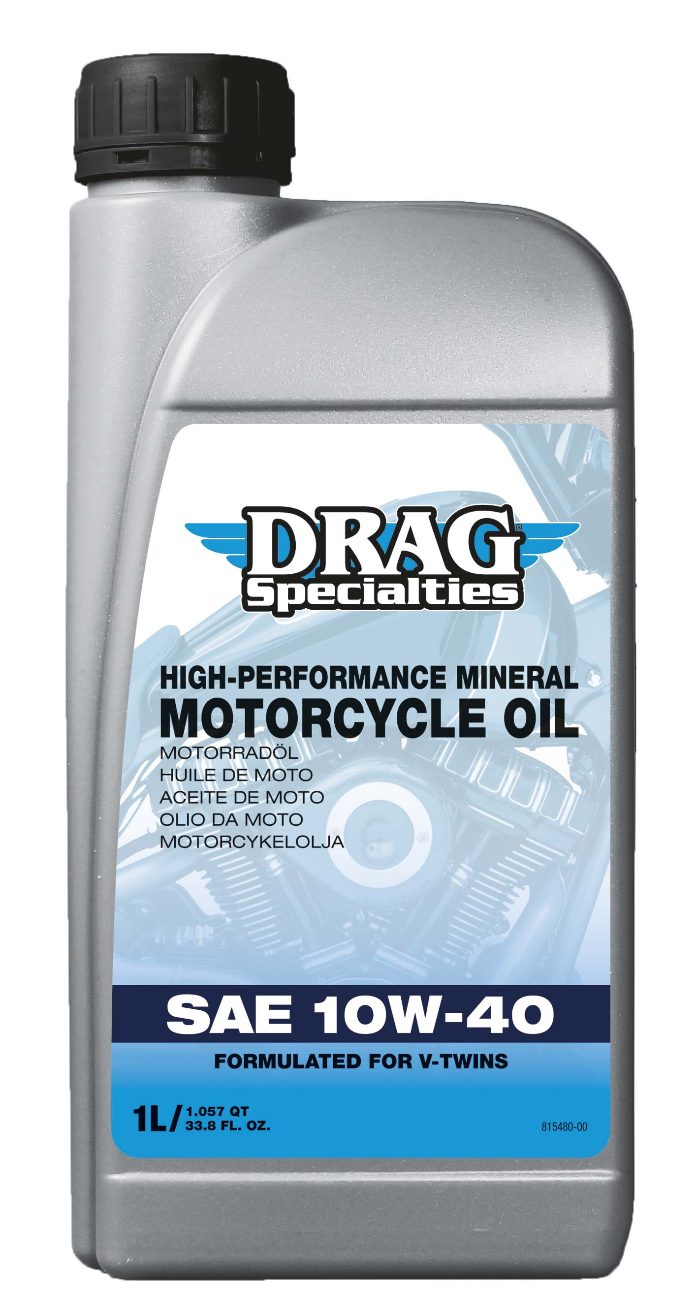 Aceite Motor Para Harley-Davidson Drag Specialties 10W-40 Mineral 1L