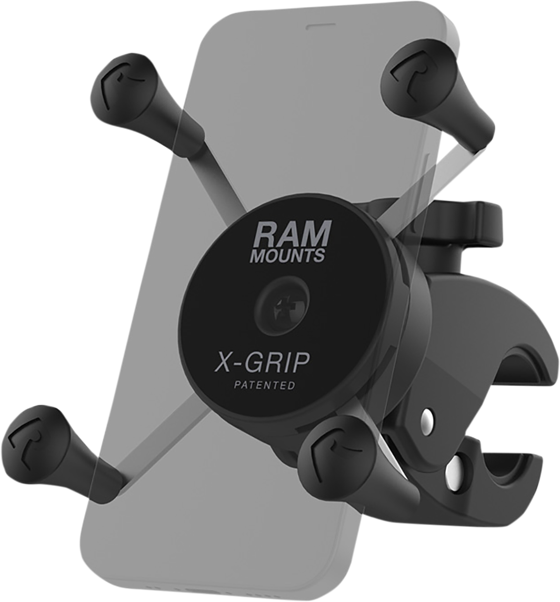 X-Grip® Phone Mount with Low-Profile Tough-Claw™ Small Phone Mount For E-Bike