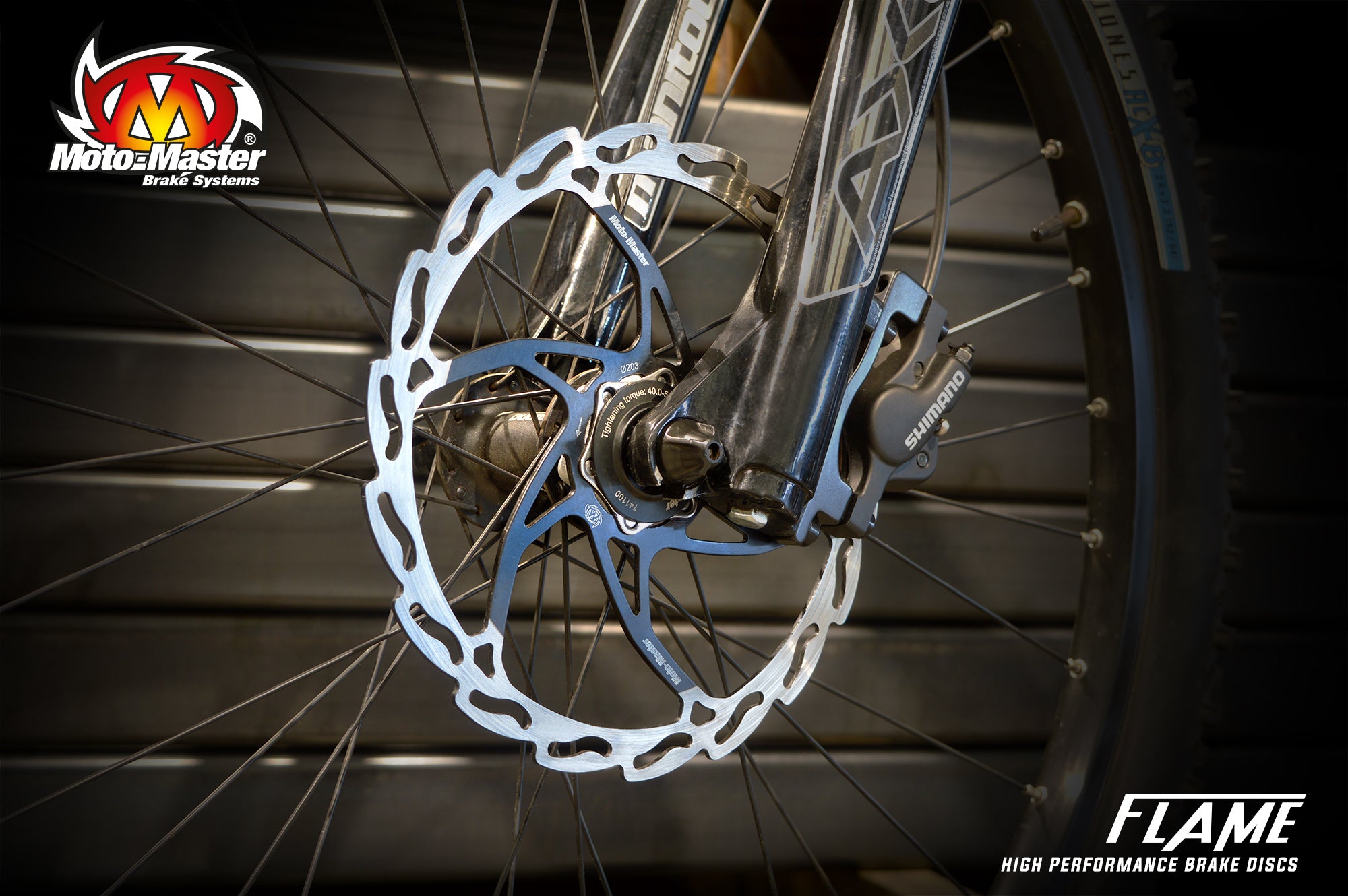 MTB Flame Brake Disc 180X2.0 For Bicycle