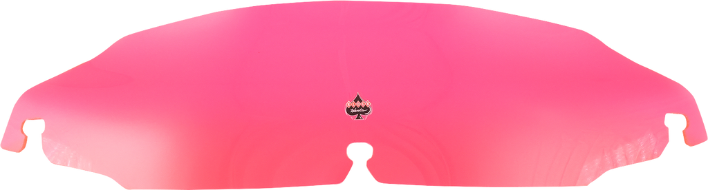 Flaretm Windschutzscheiben 89 mm (3,5 Zoll) Rot für Harley Davidson