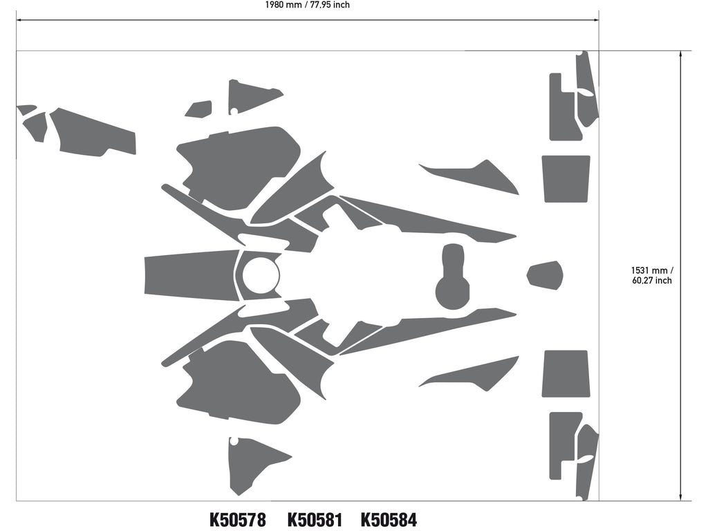 Full Body Decal Kits For BMW R1250GS Adventure 19-22