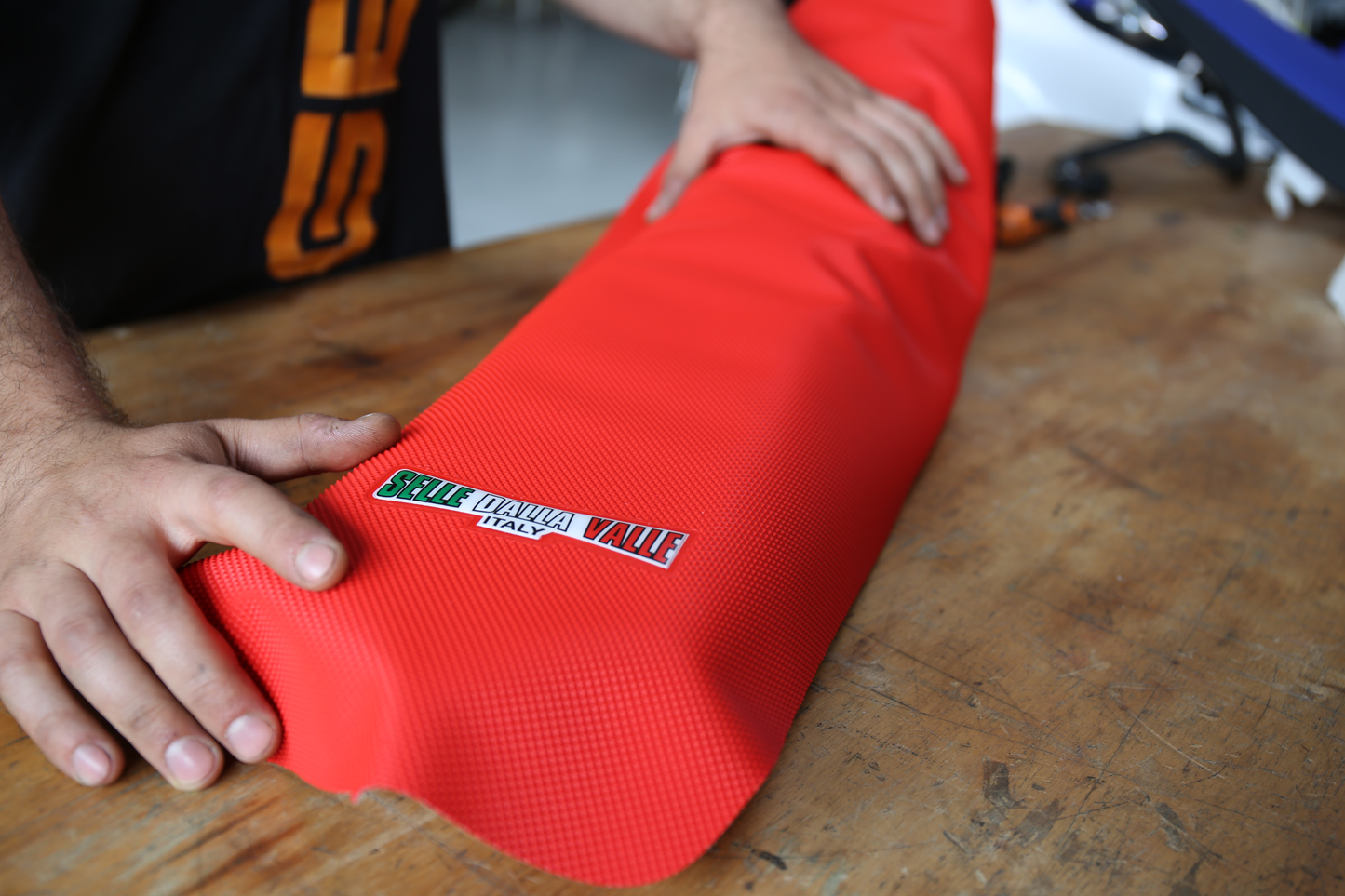 Super Grip Racing Seats Covers For KTM SX 125 21-22 Red