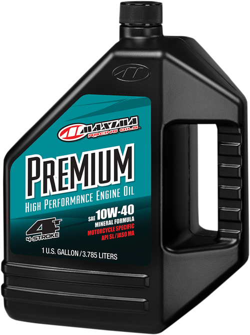 Aceite Motor 10W-40 Maxima Premium High Performance Mineral 4T Engine Oil