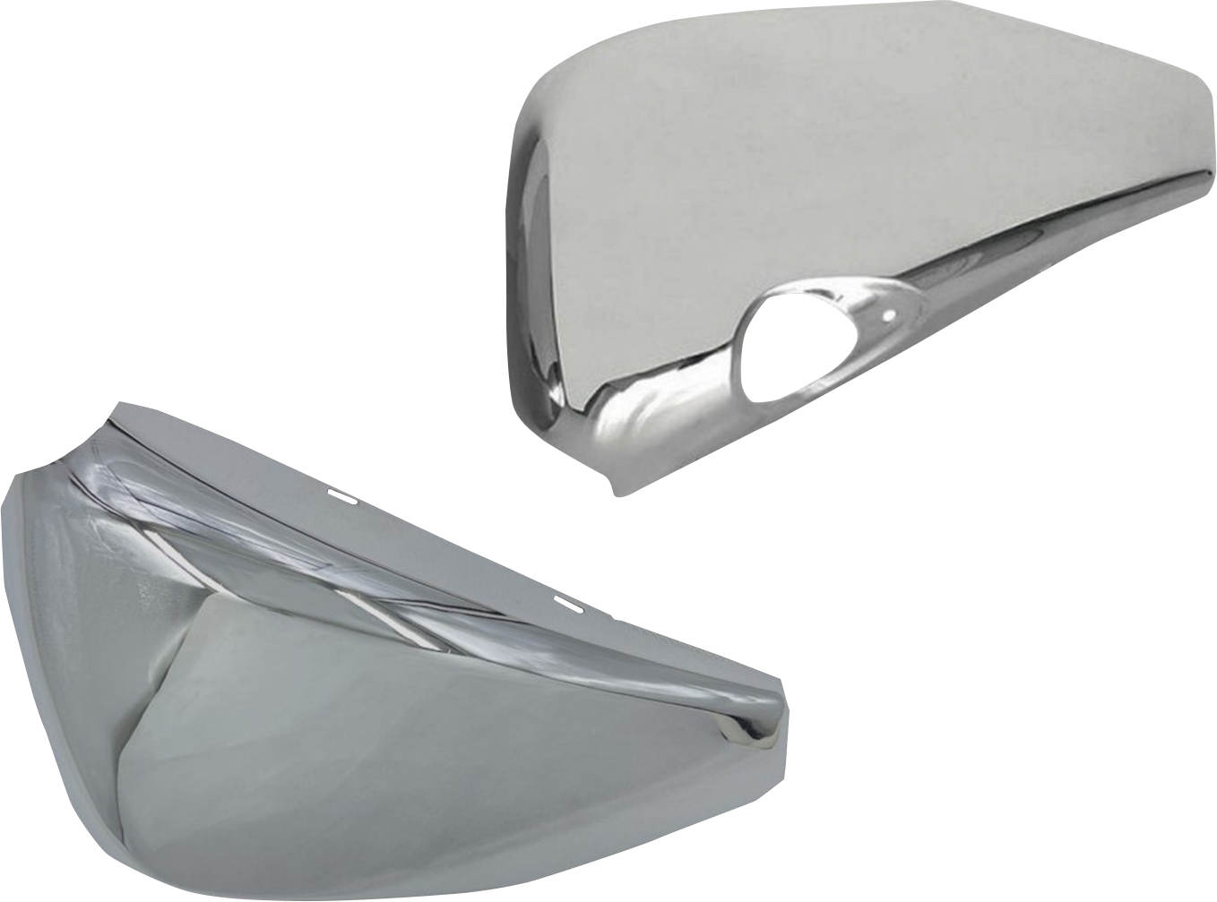 Tapas Laterales Lado Derecho, Cromo Para Harley Davidson