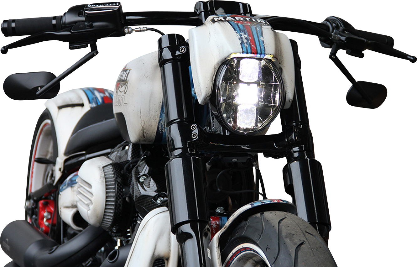 Masque de phare de style nocturne pour Harley Davidson