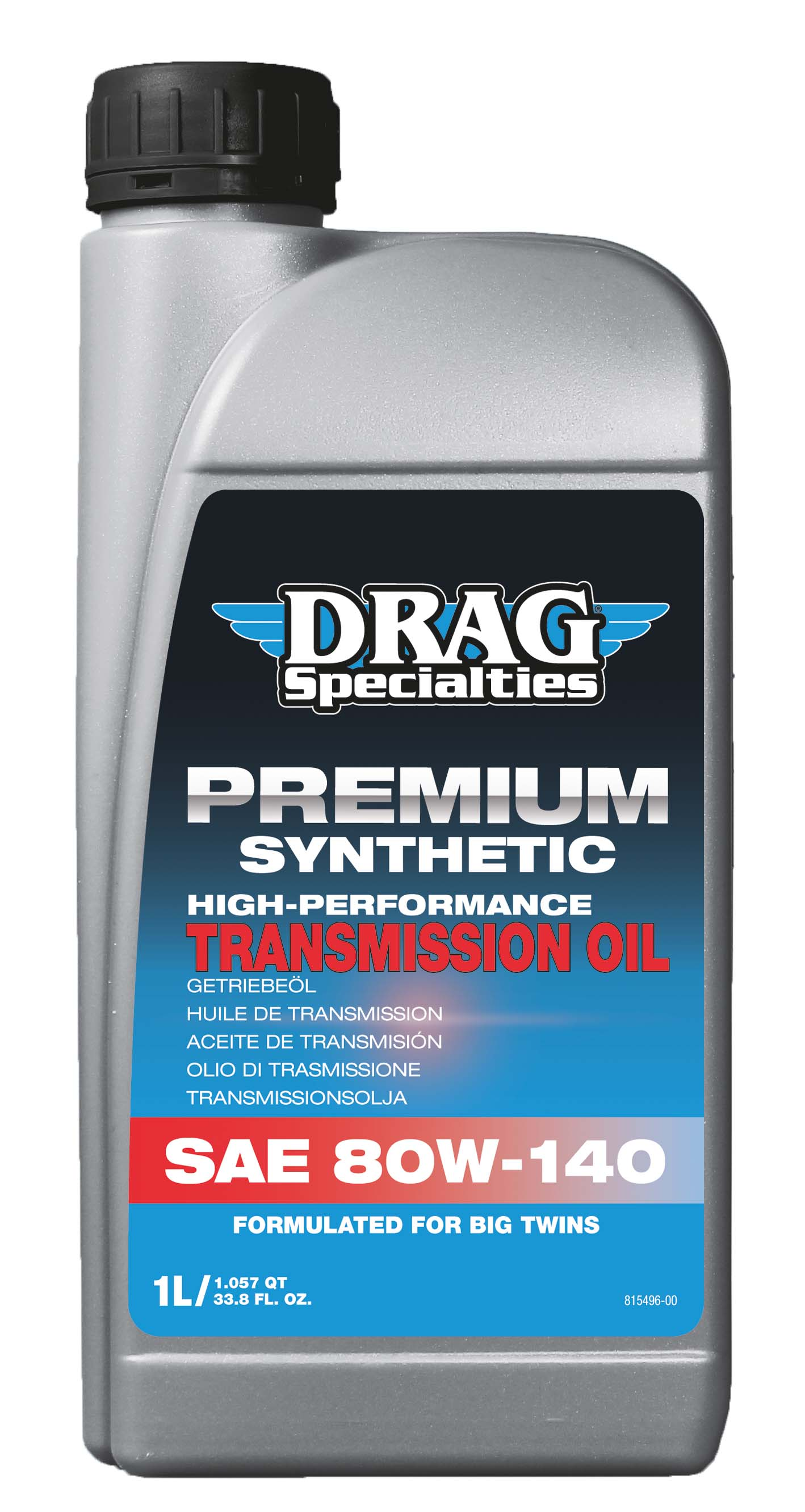 Synthetic Transmission Oil for Harley-Davidson 80W-140 Heavy Gear Oil 1L