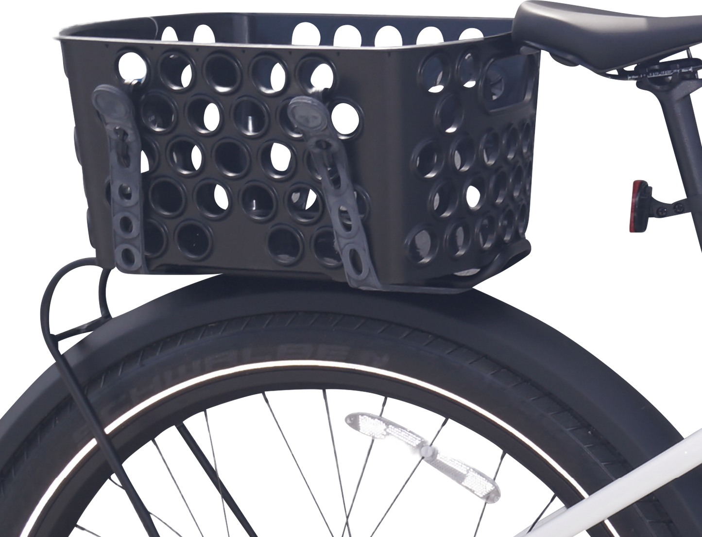 Cesto posteriore da latticini per e-bike