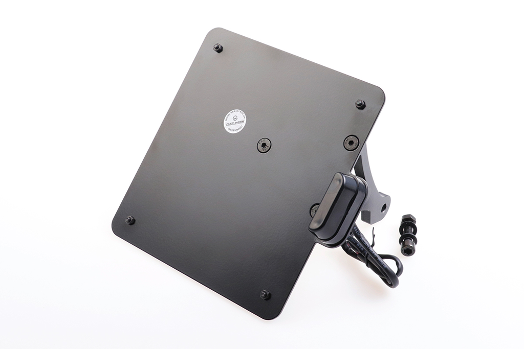 Kits mit Kennzeichenhalter ohne Einschubrahmen für Harley Davidson