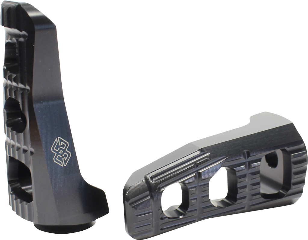 Kit Reposapié UF16 Negro Para Ducati Touring Footpeg V2 22