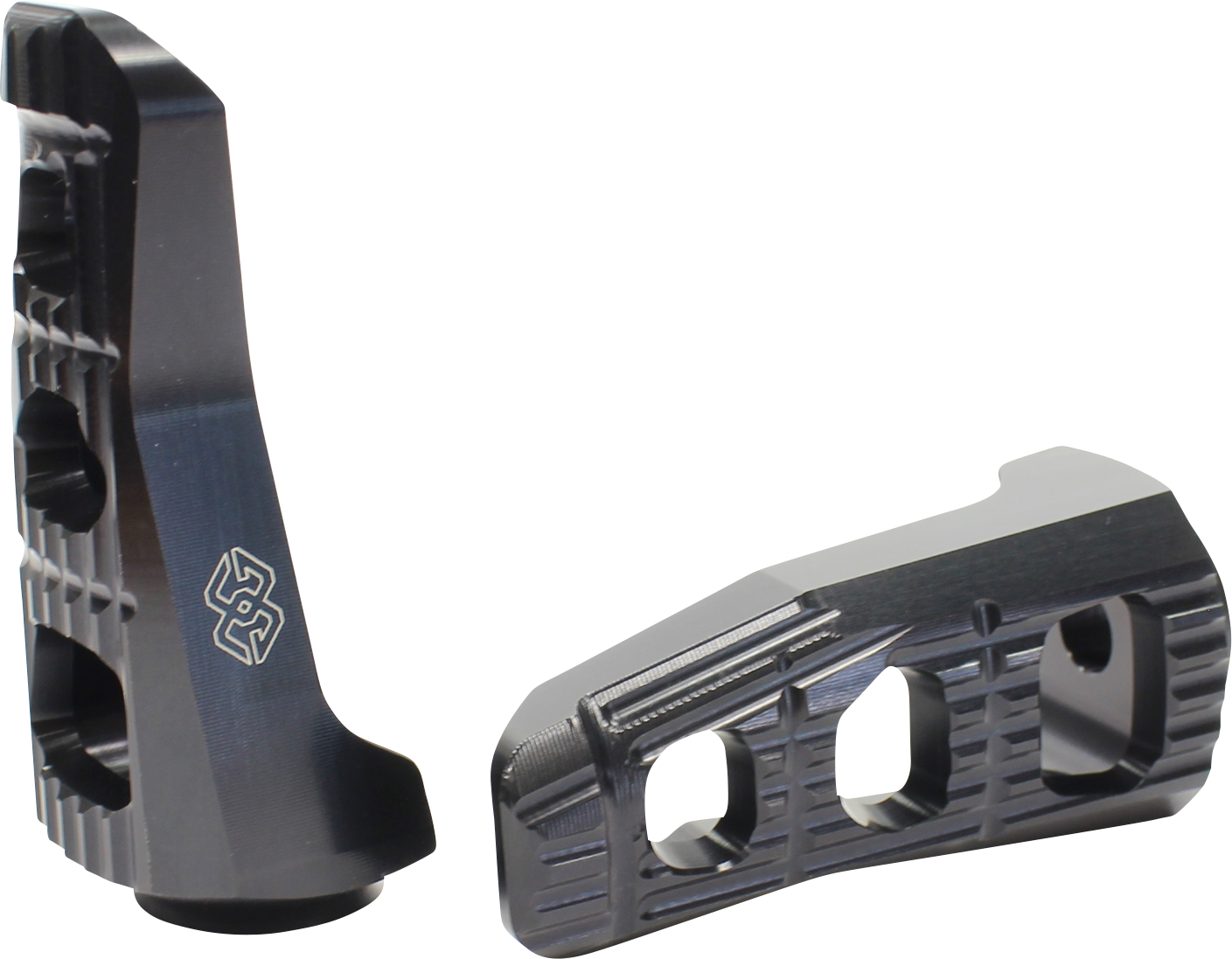 Kit Reposapié UF16 Negro Para Ducati Touring Footpeg V2 22