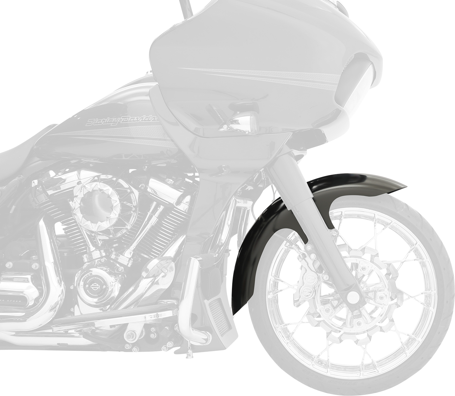 Hugger Series Front Fenders For Dressers 16”/17”/18”/19” Front Wheel For Harley Davidson