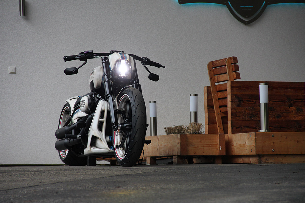 Mascara Para Faro Night Rod-Style Para Harley Davidson