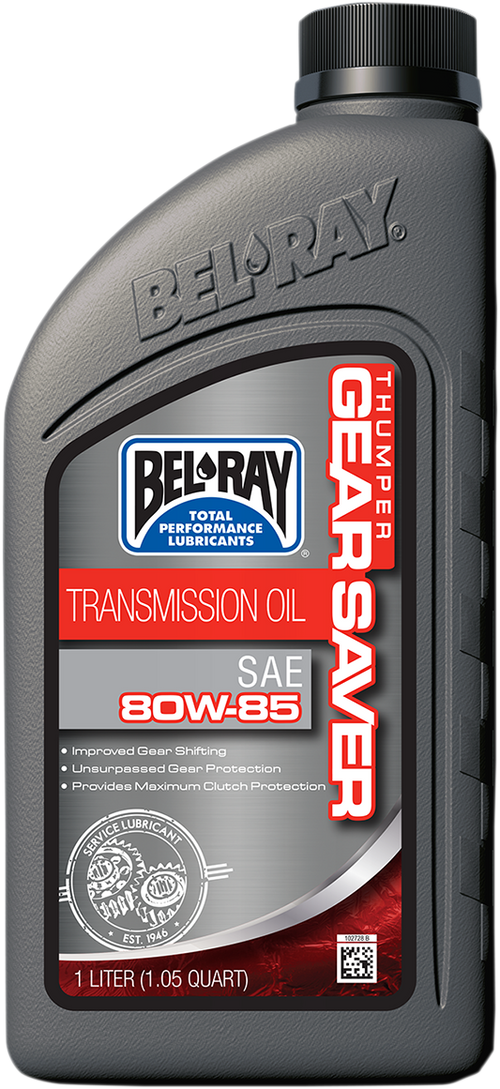 Aceite Transmision 80W-85 Bel-Ray Thumper Gear Saver Transmission Oil 1L