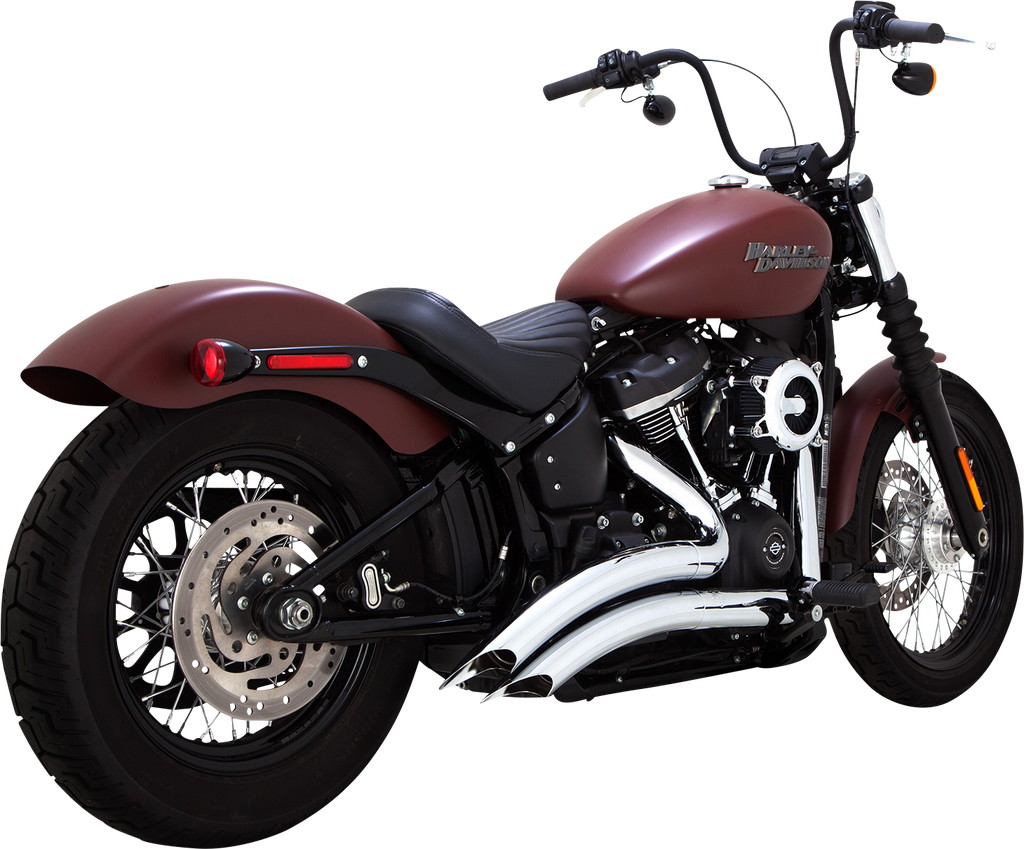 Sistema De Escape Big Radius Cromado Para Harley Davidson
