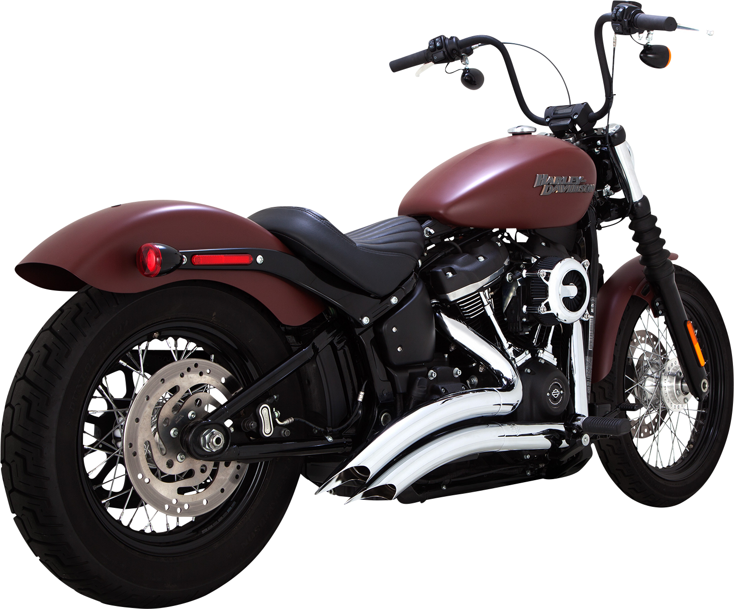 Sistema De Escape Big Radius Cromado Para Harley Davidson