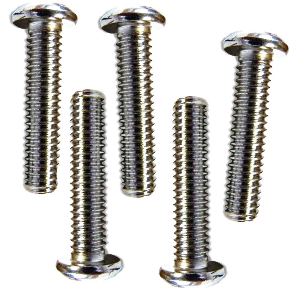 5 Tornillo Para Harley-Davidson 946 Screw 1/4"-20 x 2-1/4" UNC Button Head