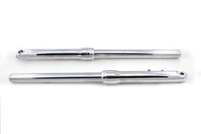 Fork Assembly Left &amp; Right With Chrome Sliders For Harley-Davidson FXDWG '06-'09