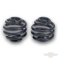 Solo Seat Springs, Barrel Style, 2", black For Harley-Davidson