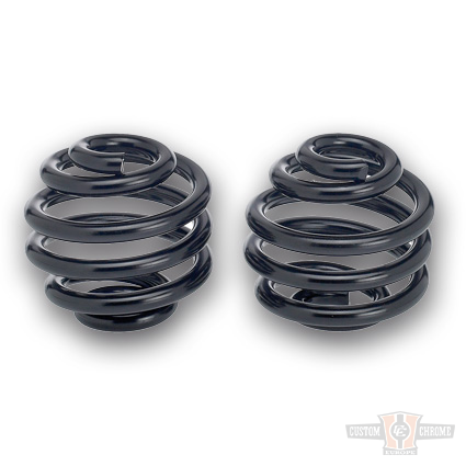 Solo Seat Springs, Barrel Style, 2", black For Harley-Davidson