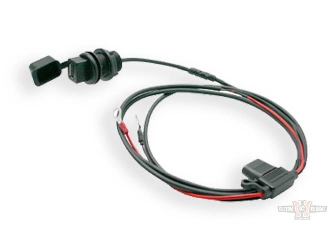 op Shelf 12V Power Port For Harley-Davidson