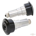 Bar End Weight, Dot, Aluminum, Black For Harley-Davidson