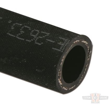 Fuel Hose 1/2", Black Rubber, 20 meter, 4 bar For Harley-Davidson