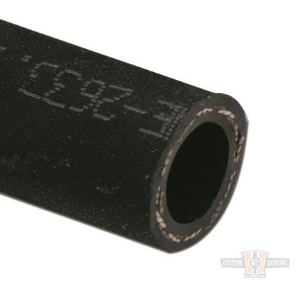 Fuel Hose 3/8", Black Rubber, 20 meter, 4 bar For Harley-Davidson