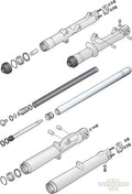 FORK SPRING SET For Harley-Davidson