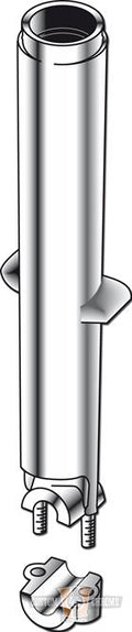 FORK LEG-POL.NON/BR For Harley-Davidson