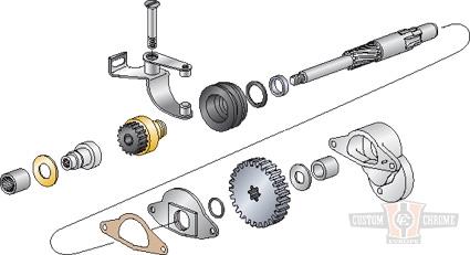 Starter Housing Bearing For Harley-Davidson