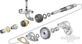 Primary Needle Bearing 9063 For Harley-Davidson