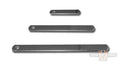 Chrome Universal Flat Strap 3" Long For Harley-Davidson
