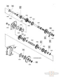 T/WASHER.085" 35355-72(5) For Harley-Davidson