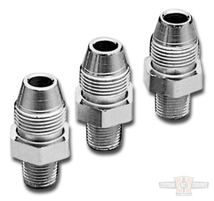 Oil Tank Fittings (3) For Harley-Davidson