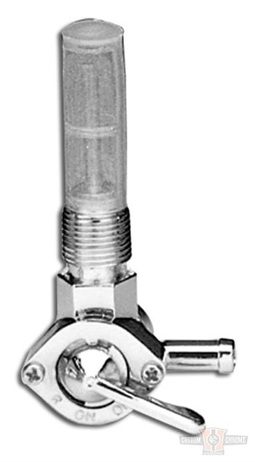 PETCOCK EARLY HD 3/8"  90° For Harley-Davidson