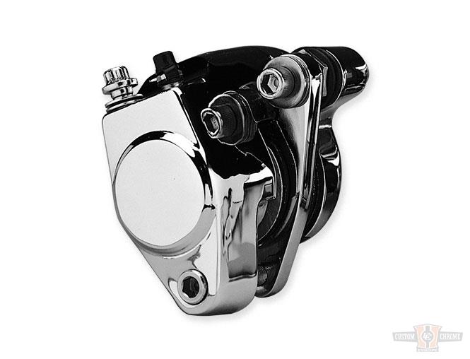 Front Brake Caliper, Left, Chrome For Harley-Davidson