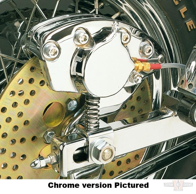 Rear Brake Caliper, OEM Style, Gloss Black For Harley-Davidson