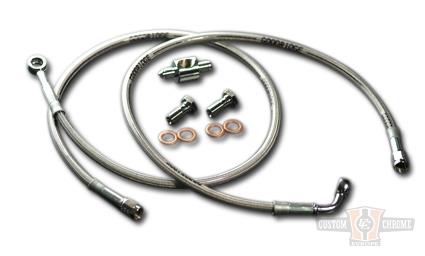 Front Brake Line Kit DOT For Harley-Davidson