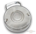 Turn Signal Lens, Late Style, Clear For Harley-Davidson