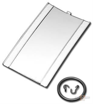 Panel Deposito Para Harley-Davidson 1968-1999 Chrome Tank Dash Panel