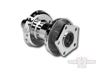 HUB-COMPLETE-CHR.FRT.LACE FXST For Harley-Davidson