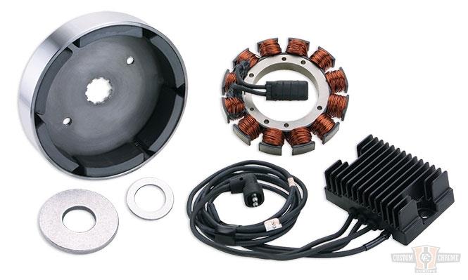 Compufire 32 Ampere Charging System,  S&S Shaft For Harley-Davidson
